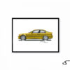 BMW M3 Coupe-E36 - giallo