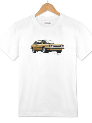 T-shirt bianca Lancia Beta HPE
