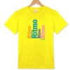 T-shirt gialla Ritmo