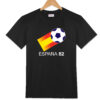 T-shirt nera Espana 82